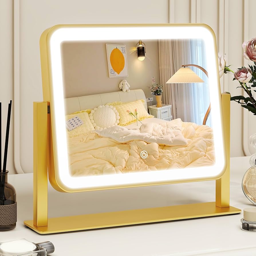 MakeupCompactmirrorwithLEDLIGHT\( ˆ ˆ )/ Amazon.com - Mocado Makeup Mirror with Lights, 1X/20X